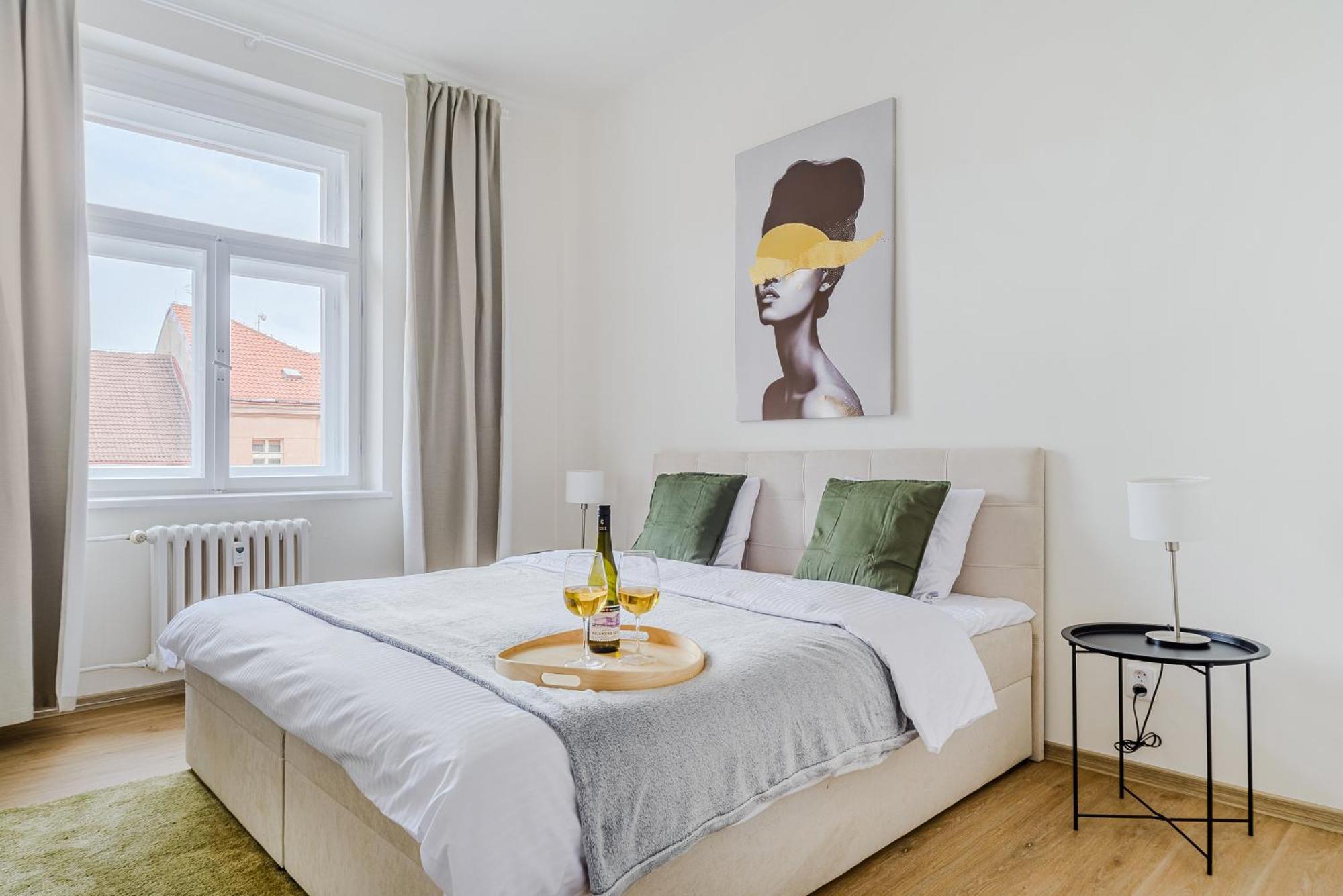 With 3 Bedroom For Family Apartmán Praha